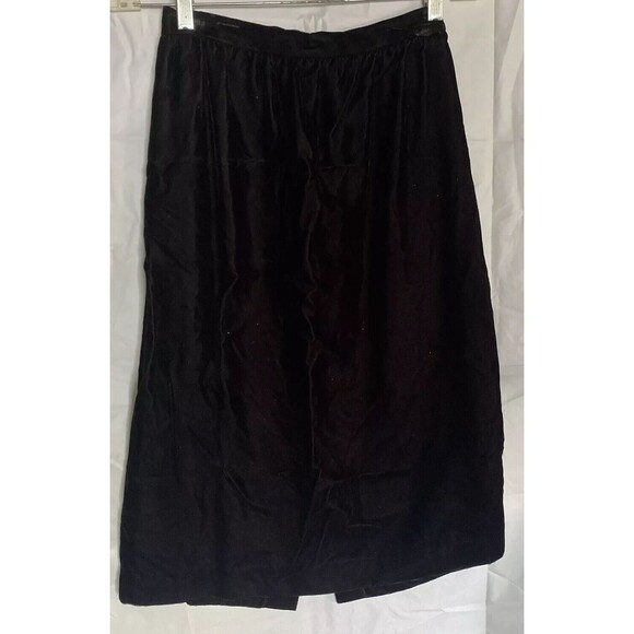 VTG Special Times By Patty O’Neil Black Velour Glitter Blazer & Skirt Sz 8 USA - Picture 8 of 11